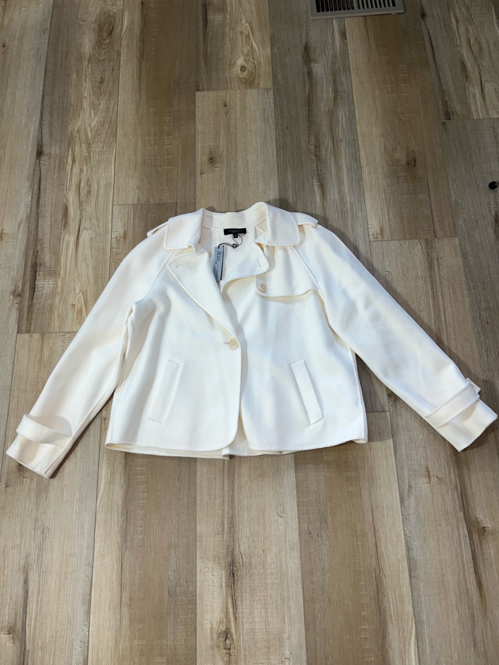 NWT Talbots The Jackie Fit Wool Blend Jacket Size 16